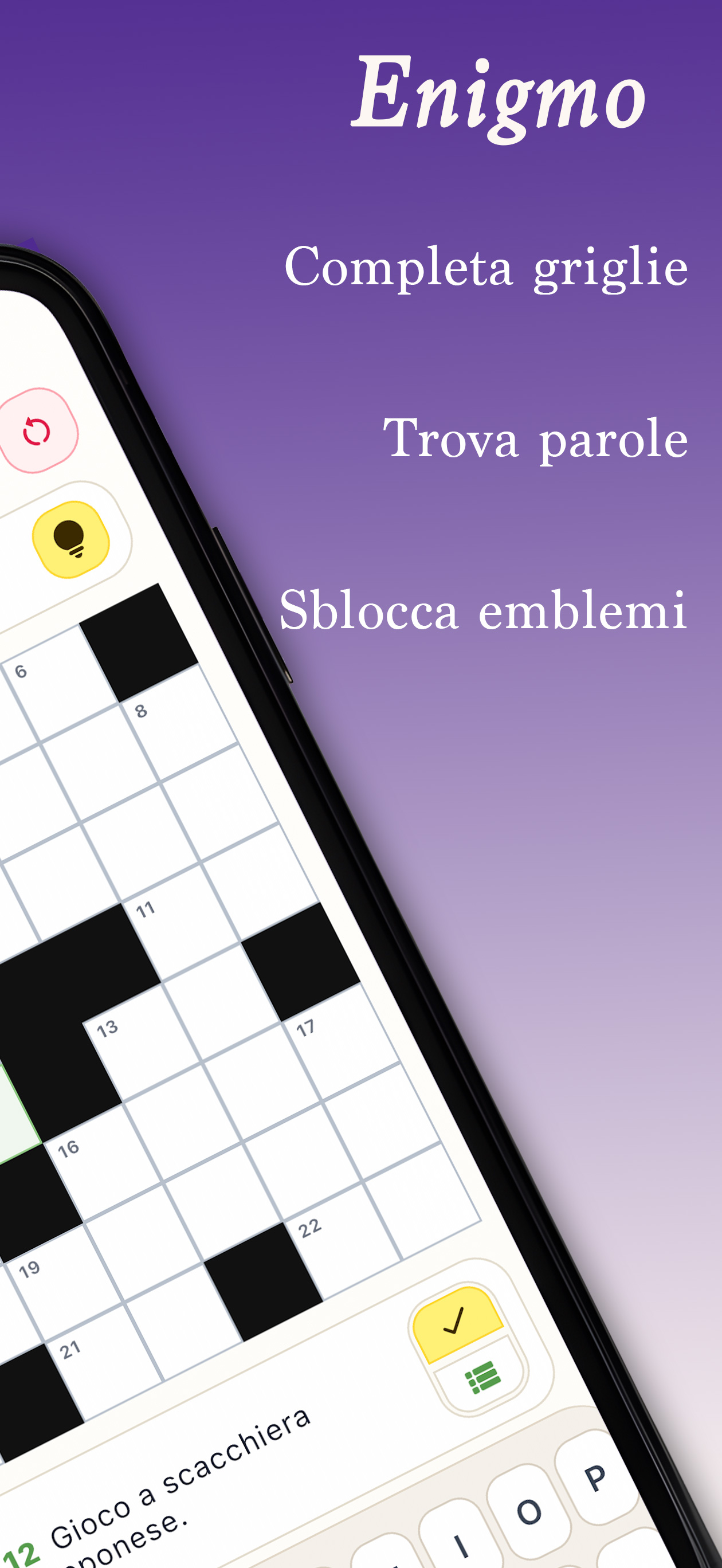 Enigmo - Fast Crosswords screenshot 2
