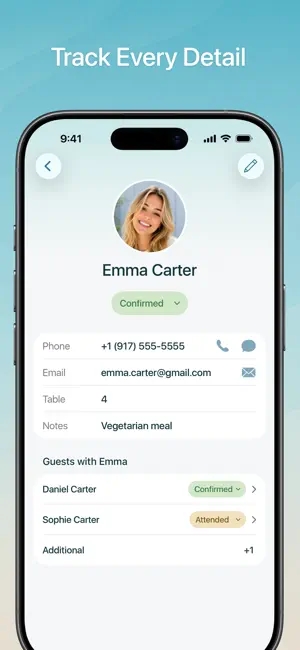 Guest List Organizer. screenshot 3