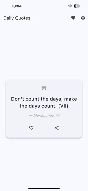 A Daily Quote screenshot 2