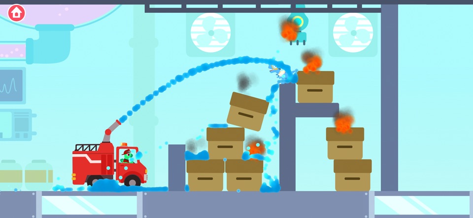 Dinosaur Fire Truck screenshot 8