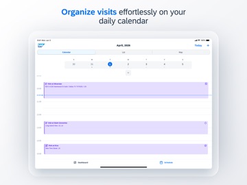 SAP Retail Execution iPad screenshot