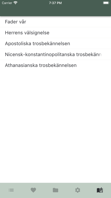 Sions Sånger Screenshot