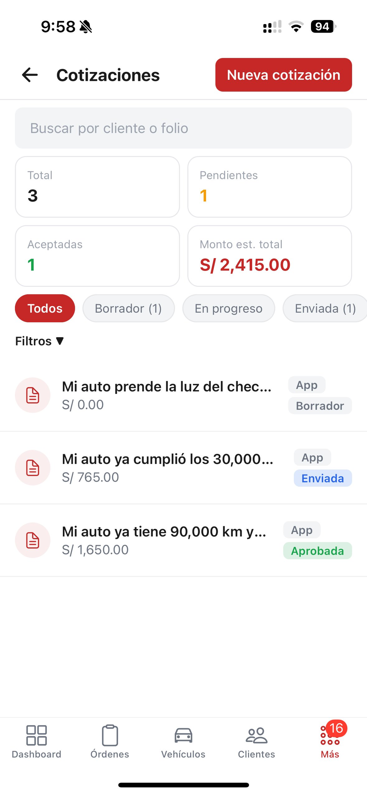 KixCar Socios screenshot 3