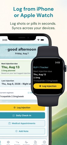 GLP-1 Tracker: Weight & Dose screenshot