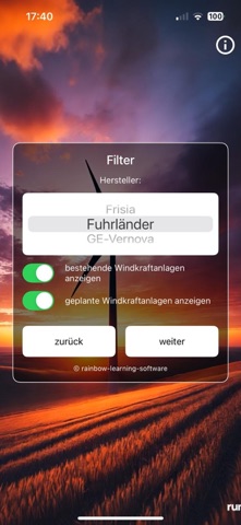 WindPower-App screenshot