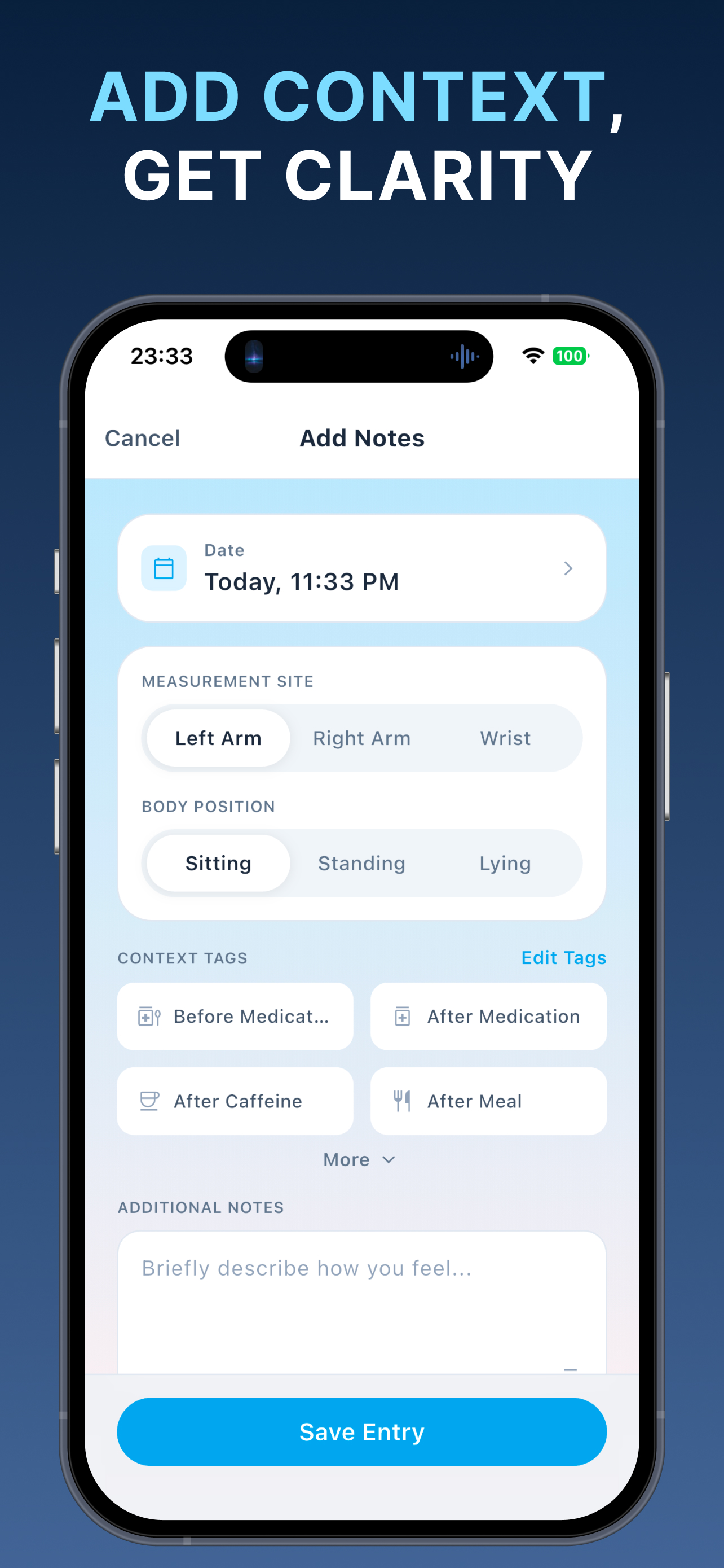 Blood Pressure Monitor & Diary