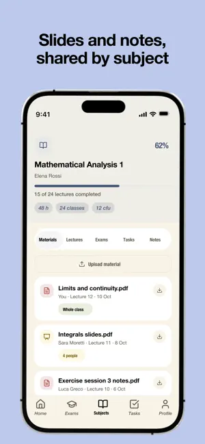 UNIBG Calendar screenshot 3