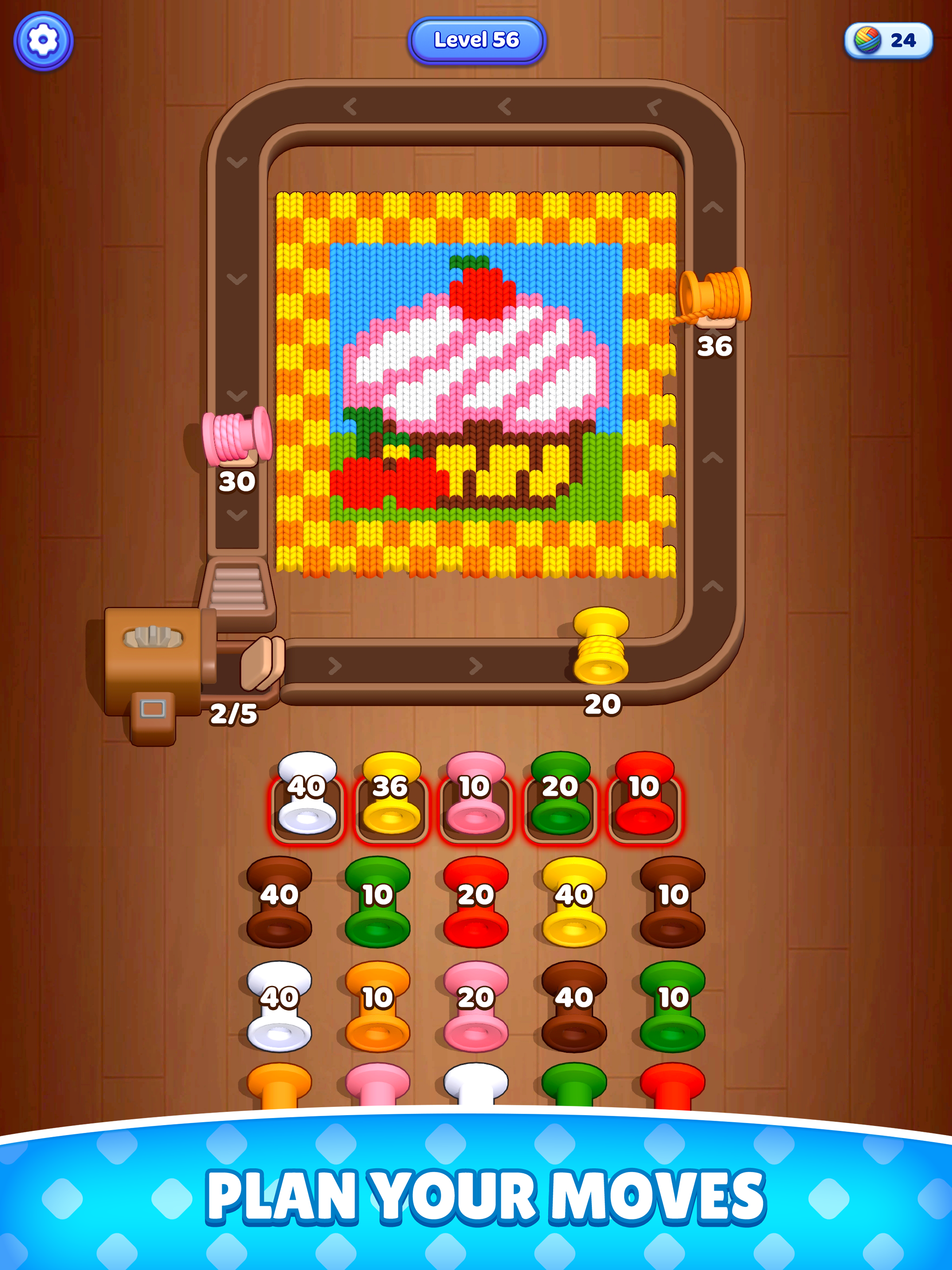 Woolloop! Color Puzzle screenshot 9