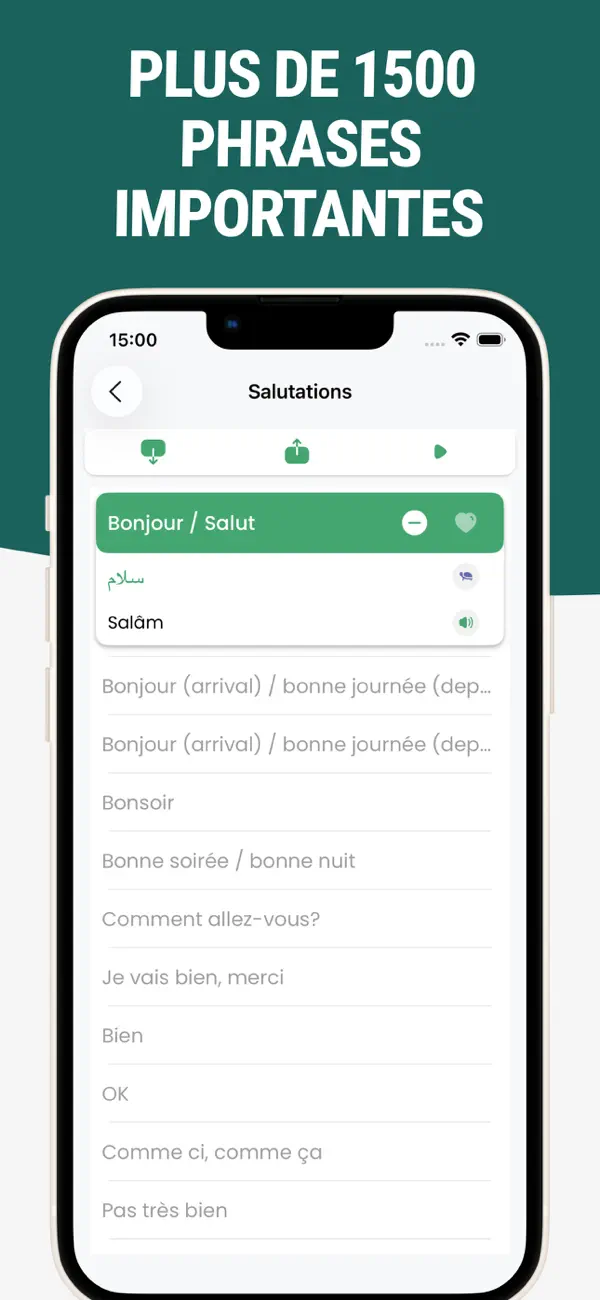 Screenshot #2 pour Apprendre le persan - Phrases