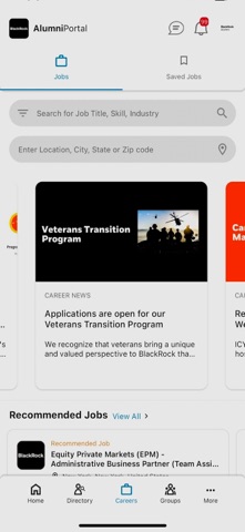 BlackRock Alumni Network Screenshot 3 of 3