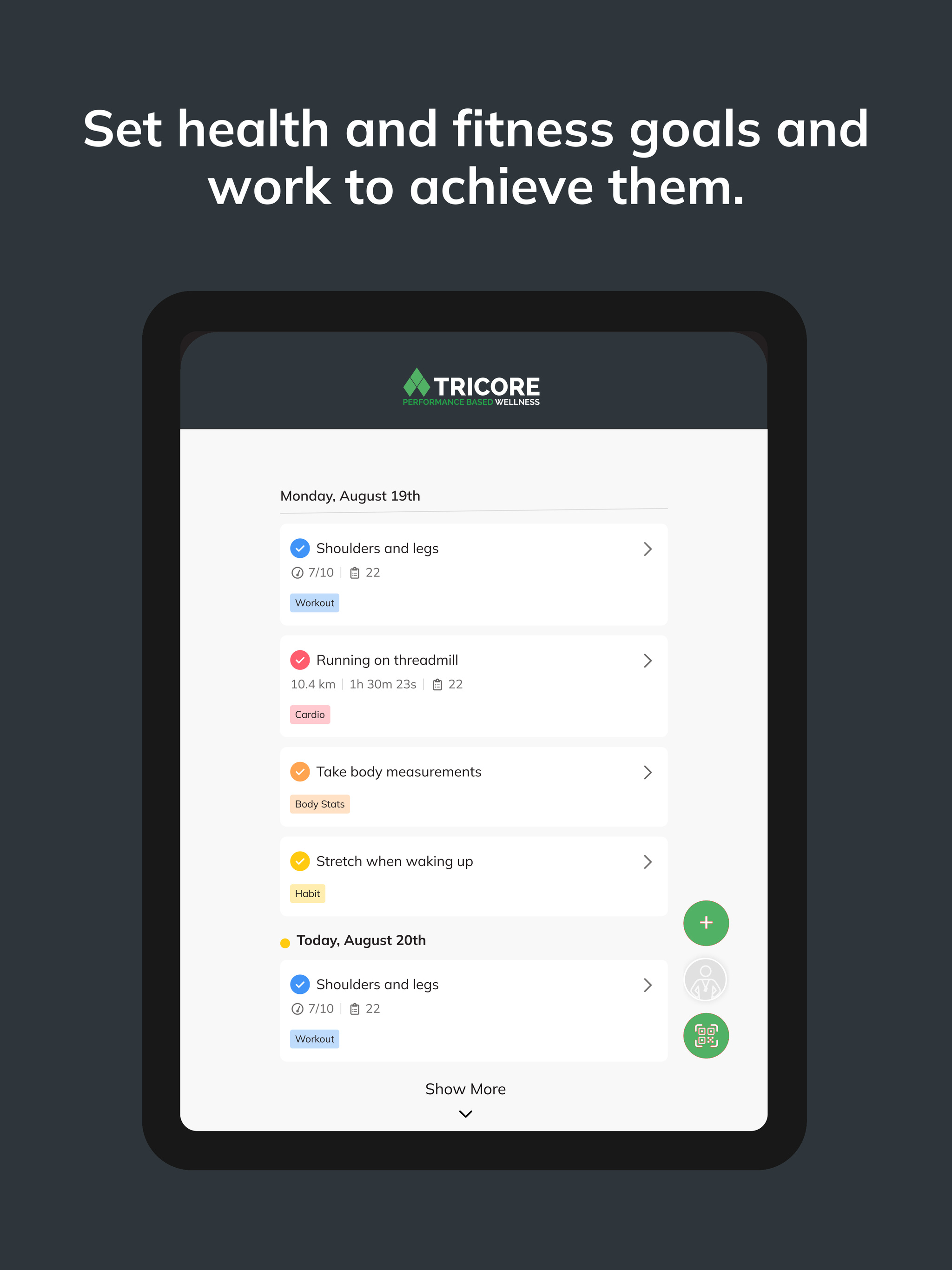 TriCore Online Coaching screenshot 12