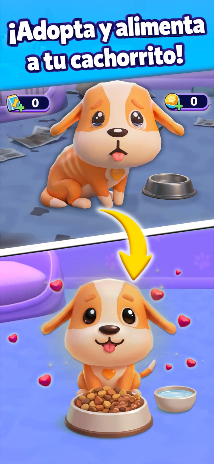 Dog Rescue Cachorros virtuales screenshot 2