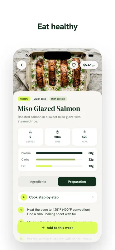 Whipp: Meal Planner & Recipes screenshot 9 of 9