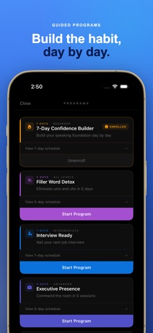 Poise: Private Speech Coach Screenshot 6 of 8