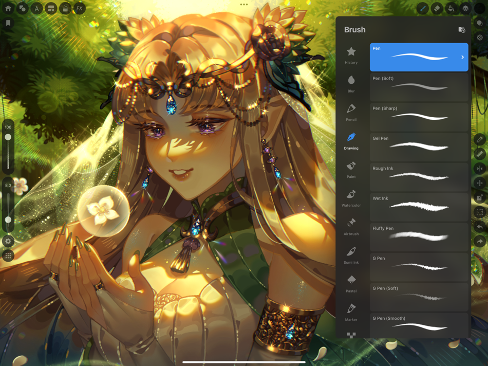 #1. MediBang Pro:Art・Drawing App (iOS) Podle: MediBang inc.