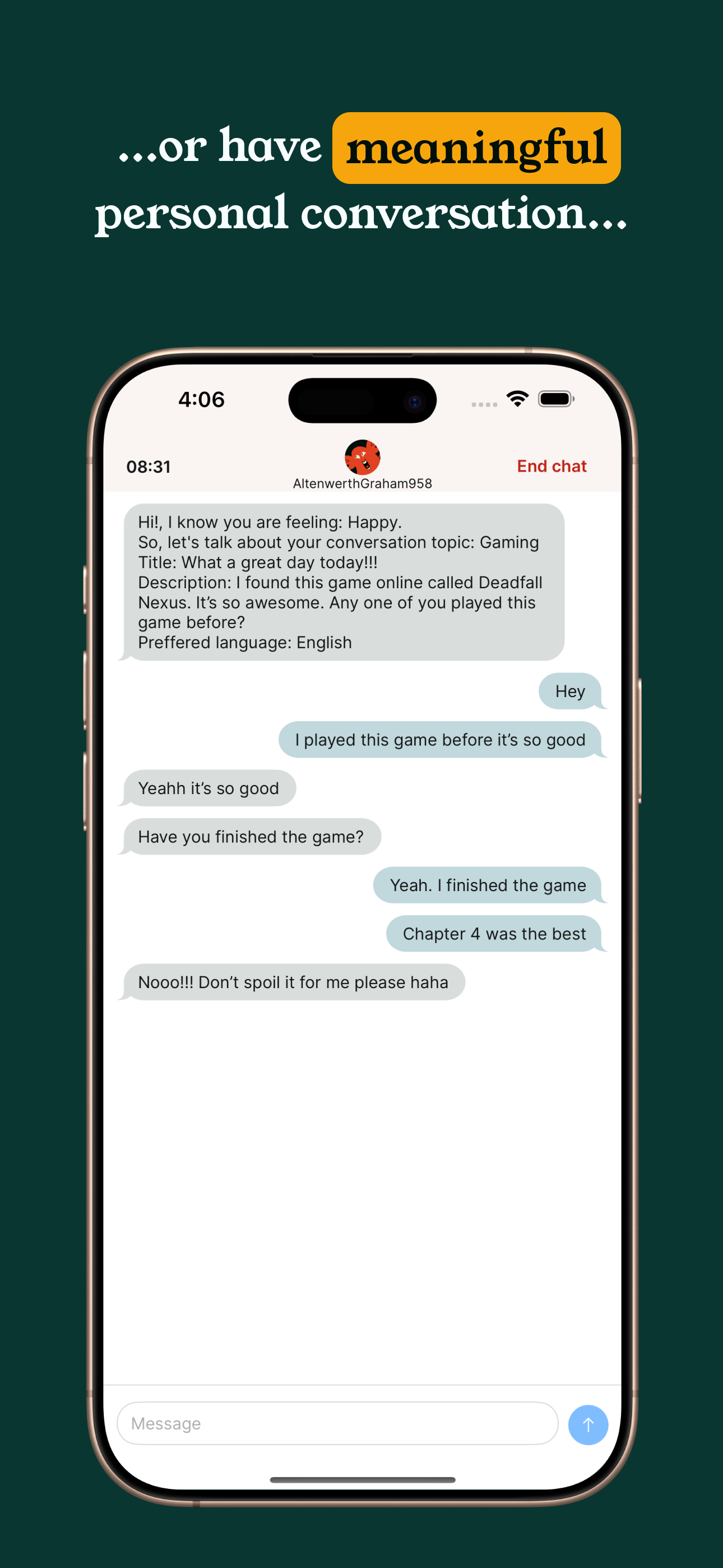 ChatterBooth screenshot 6