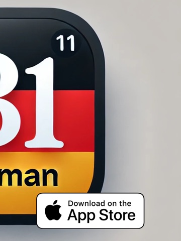 German Grammar B1 iPad screenshot