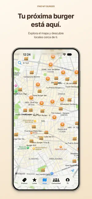 Find My Burger screenshot 1