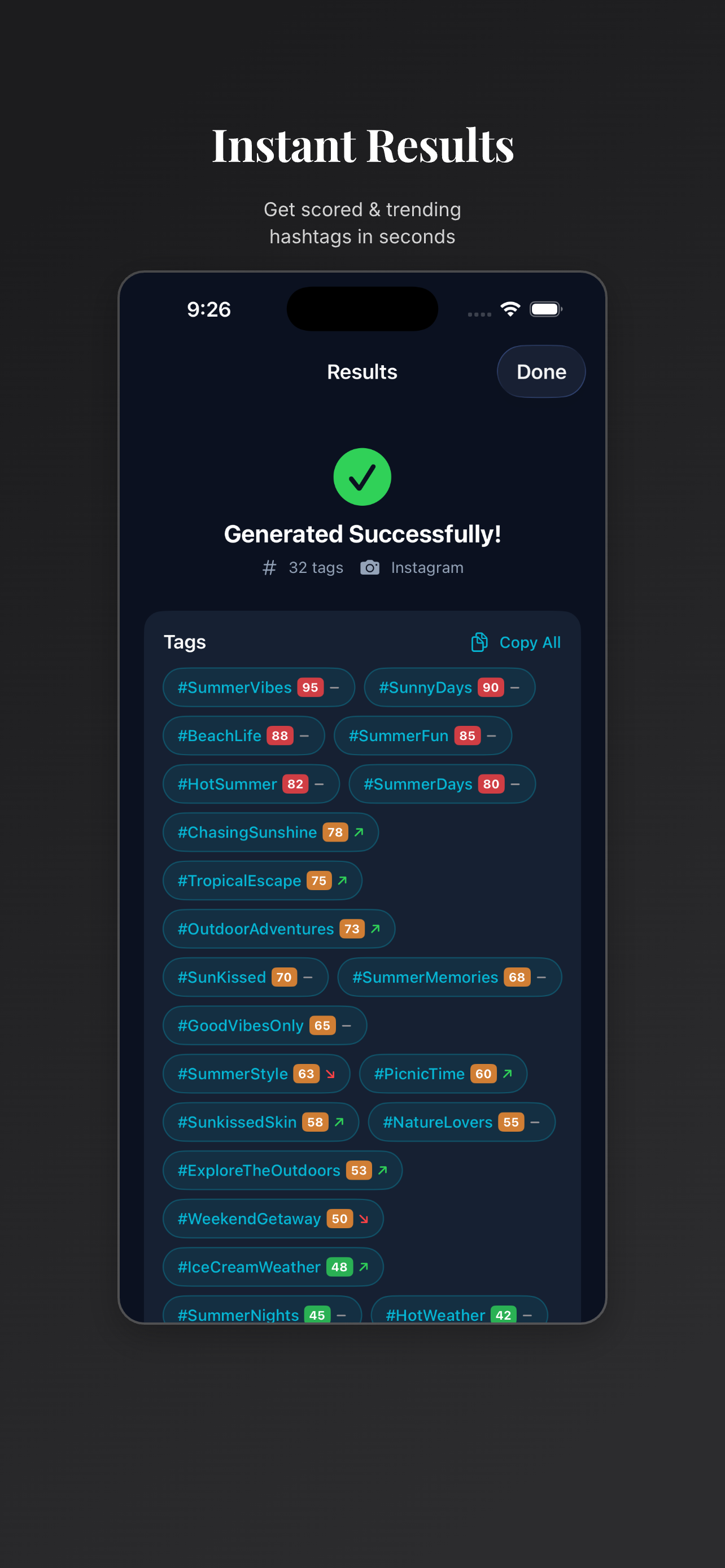 TikTag: AI Label Boost & Post