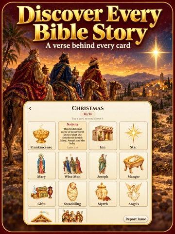 Bible Word Solitaire Puzzle iPad screenshot