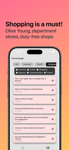 hoko - Korea Travel essential iPhone screenshot