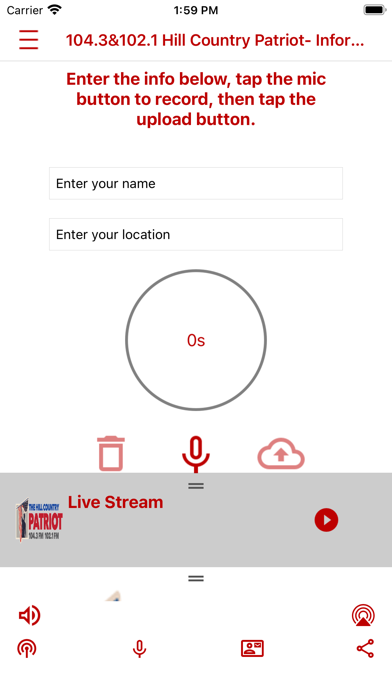App screenshot