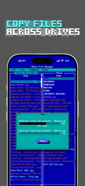 Retro File Manager screenshot 3
