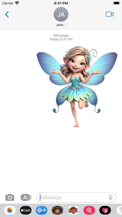 Happy Fairy Stickers screenshot-3