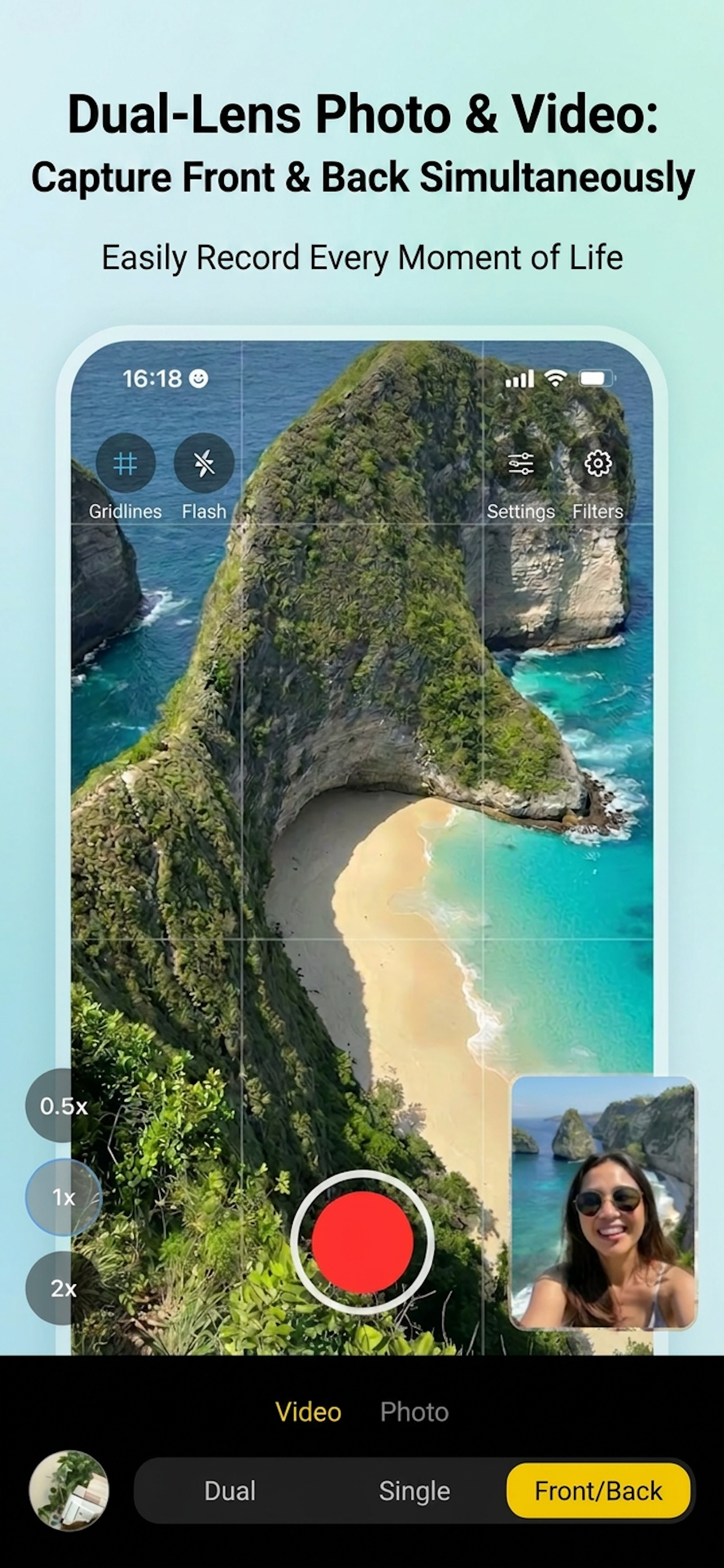 Dual Recorder & DuoShot Camera screenshot 3
