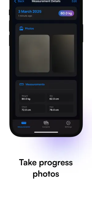 FITAL: Body Measurements screenshot 2