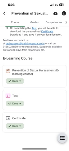 TrainingCentral Solutions screenshot