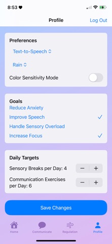 Sense & Say screenshot