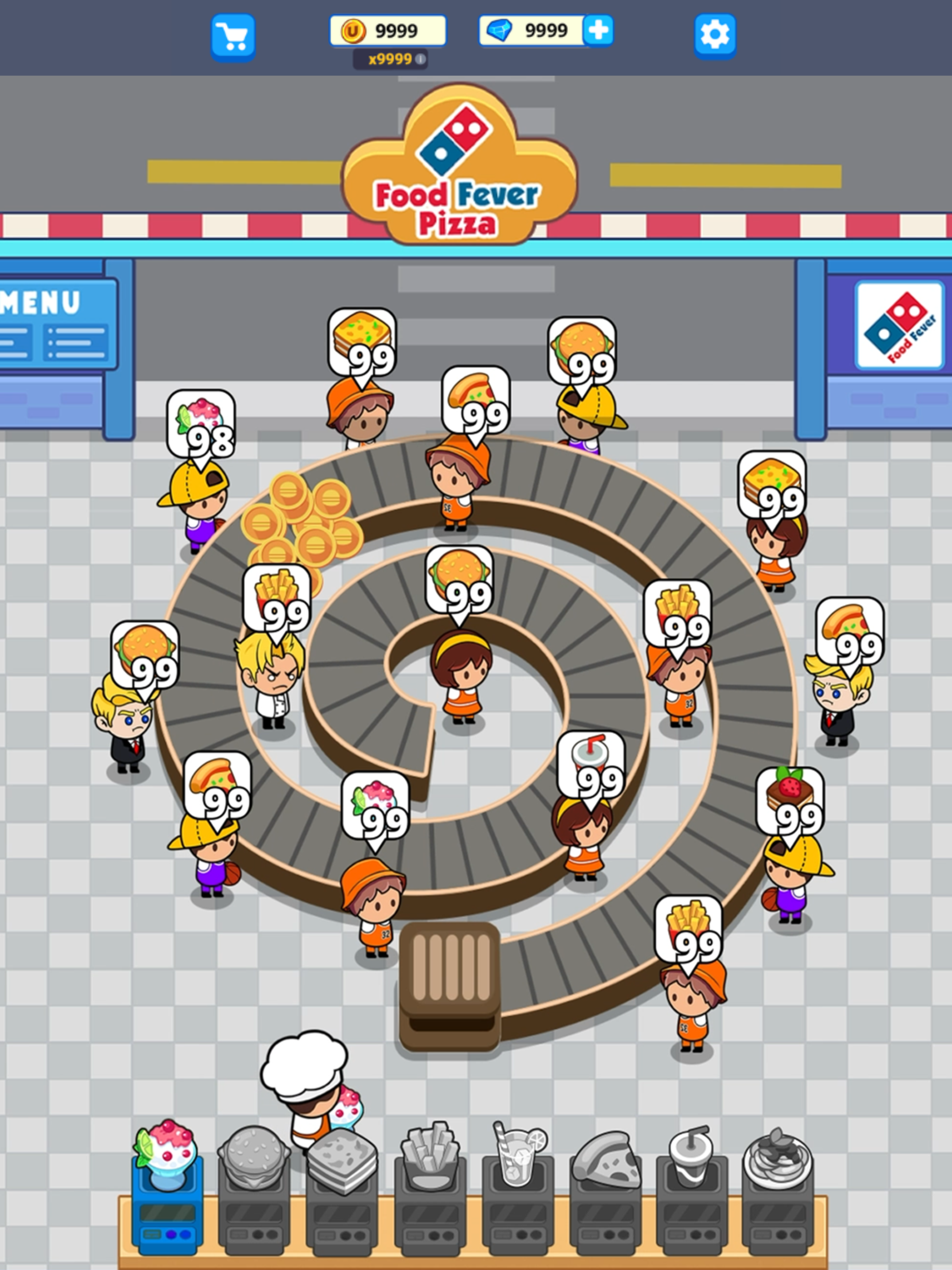 Food Fever: Idle Restaurant