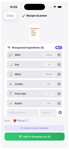 Shopping List + Pantry Screenshot 8 of 10