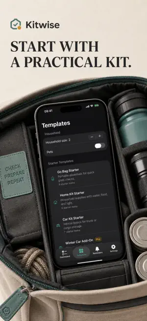 Kitwise: Emergency Kit screenshot 4