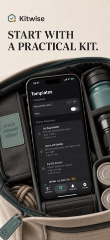 Kitwise: Emergency Kit Screenshot 4 of 5