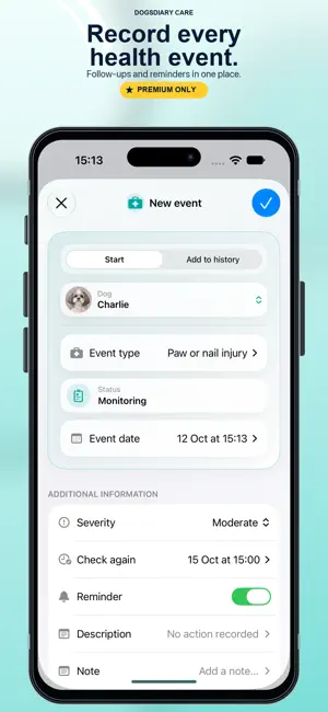 DogsDiary: Dog Health Records screenshot 4