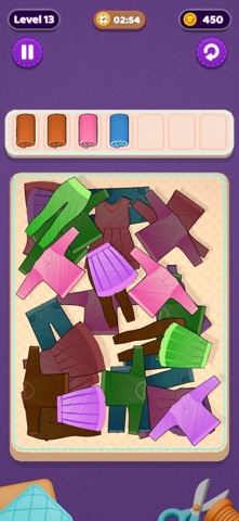 Cloth Roll - Sort 3D Puzzle screenshot