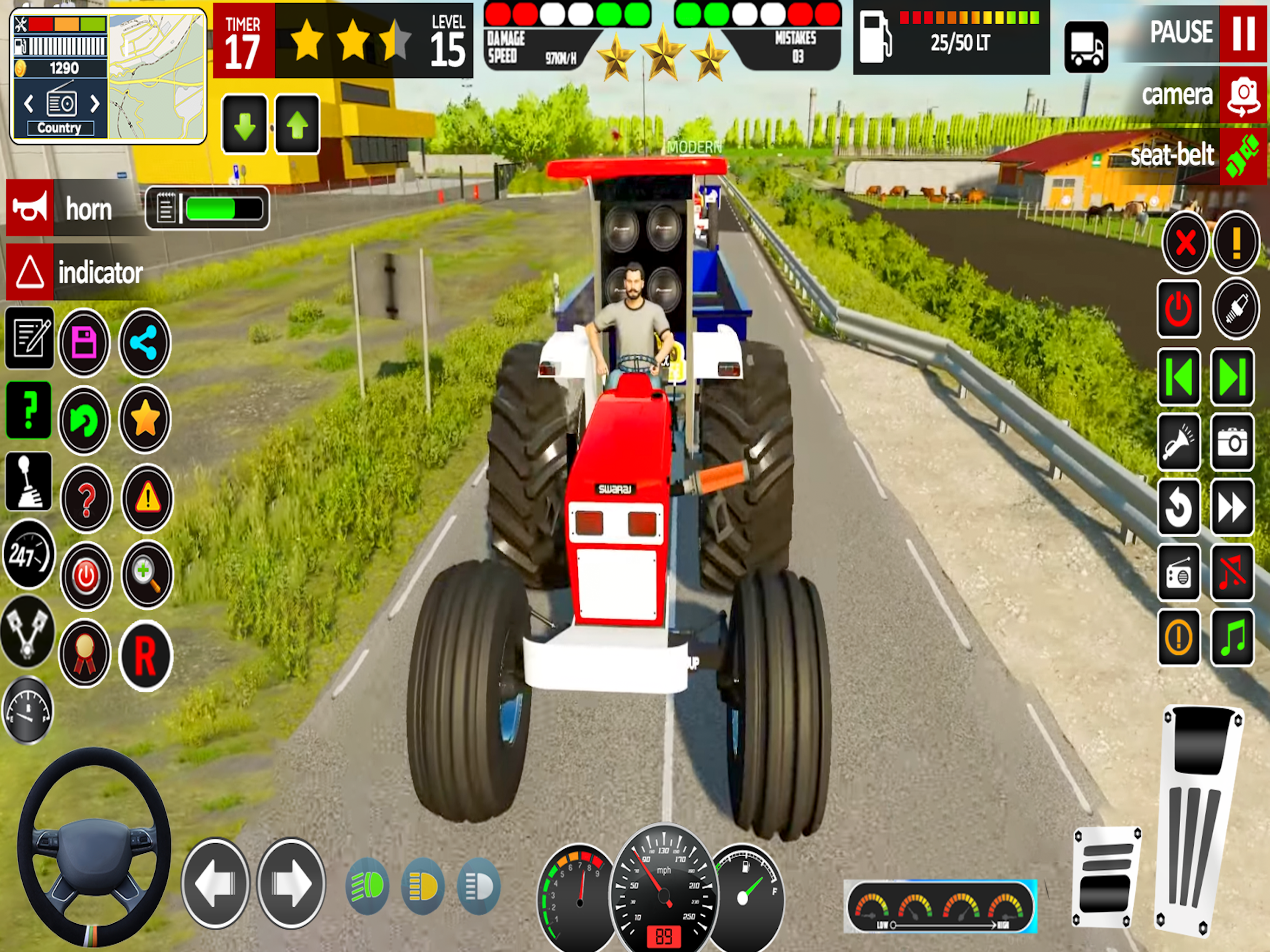 Tractor Games: Tractor Driving