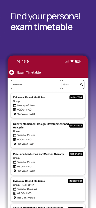 DMU Student App Screenshot 6 of 7
