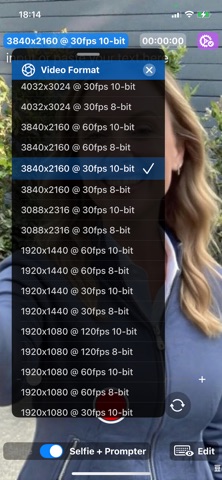 Selfie Prompter screenshot