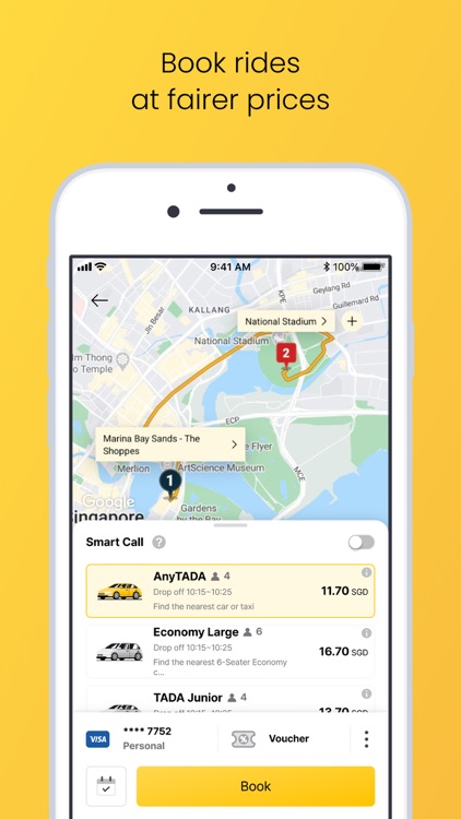 TADA – Ride Hailing