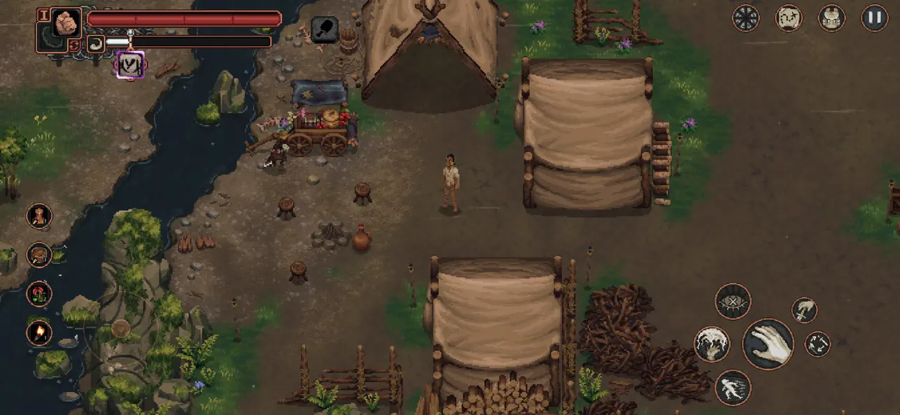 Drova: Forsaken Kin iOS Mod IPA screenshot 2 - iOS game interface