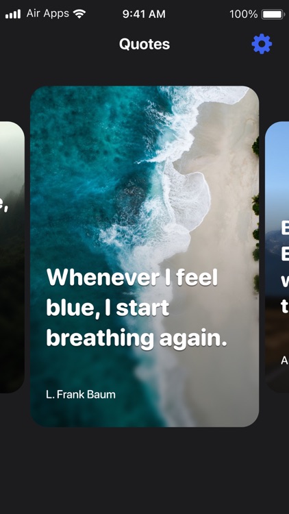 Quotes Air - Daily Motivation screenshot-4