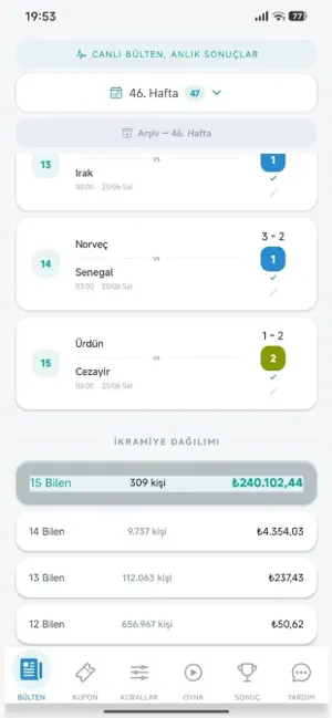 ST Matrix - Spor Toto Asistanı screenshot 3
