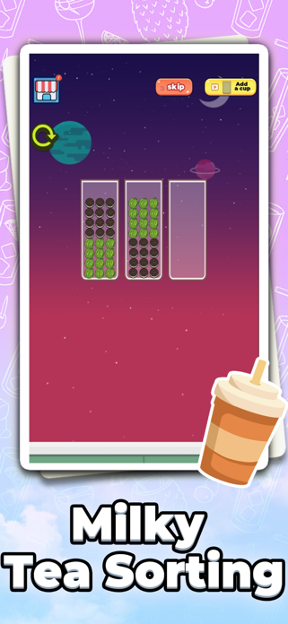 MilkTea Sort Screenshot 1 of 4