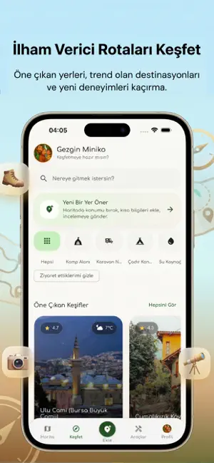 Gezgin Miniko: Kamp & Gezi screenshot 2