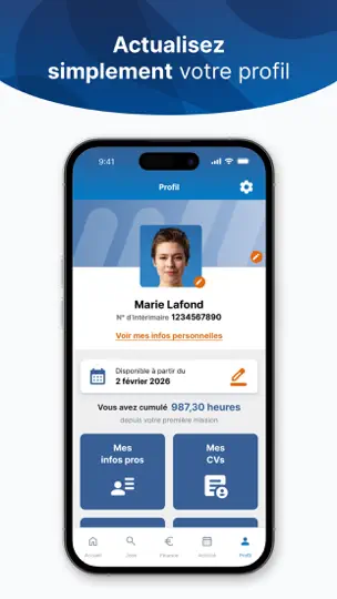 Capture d'écran de Mon Manpower – Offres D’emploi sur iPhone 4