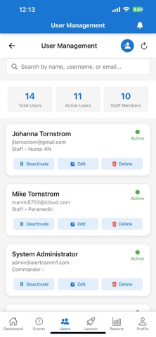 AlertComm1 screenshot