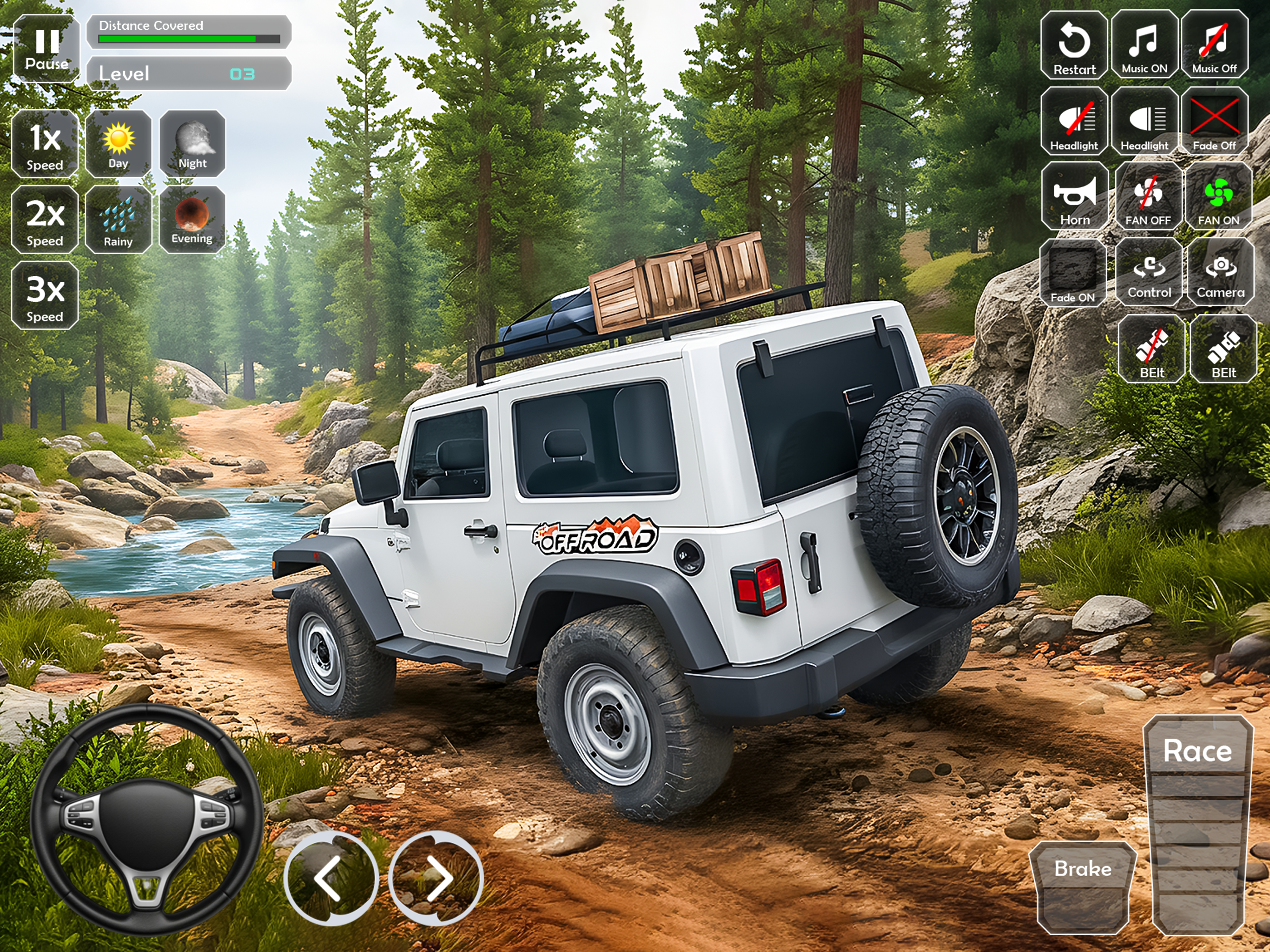 Cargo Jeep Drive:Offroad Games